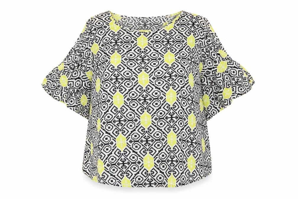 Womens UK Size 12 Stella Morgan Multicoloured Tunic Blouse