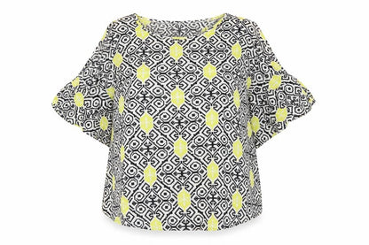 Womens UK Size 12 Stella Morgan Multicoloured Tunic Blouse