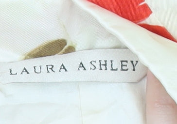 Laura Ashley Womens Floral Kimono Jacket Size 14 Multicoloured Viscose