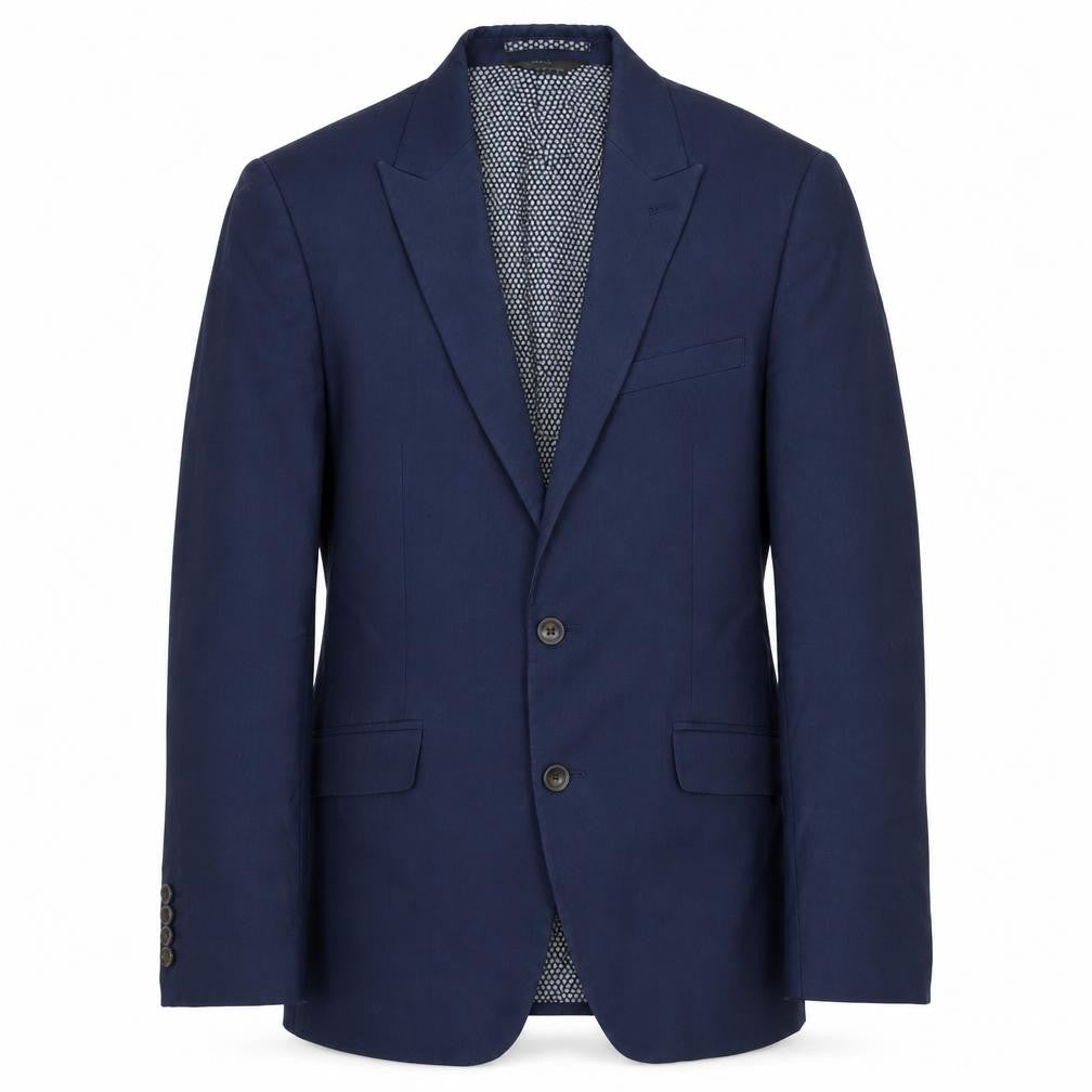 Marks and Spencer Men's Blue Suit Jacket 36S Regular Fit