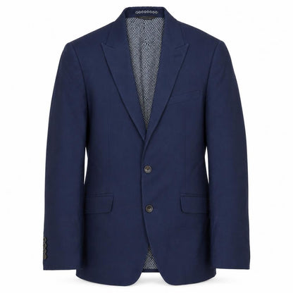 Marks and Spencer Men's Blue Suit Jacket 36S Regular Fit