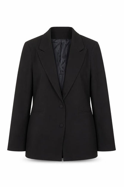 Womens UK Size 12 Boohoo Regular Black Blazer