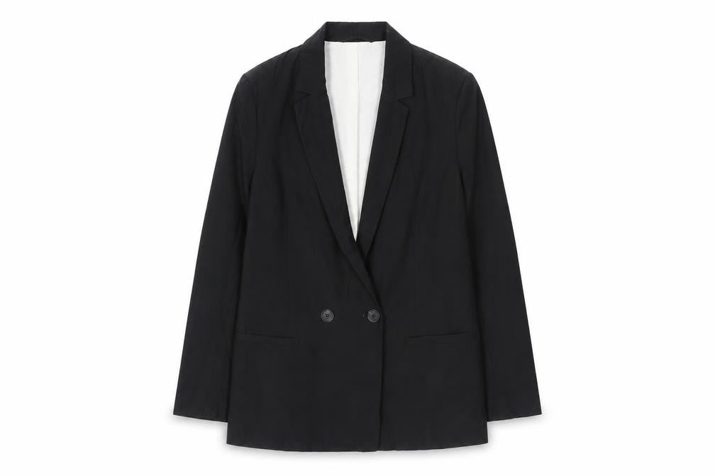 Womens UK Size 8 H&M Regular Black Blazer