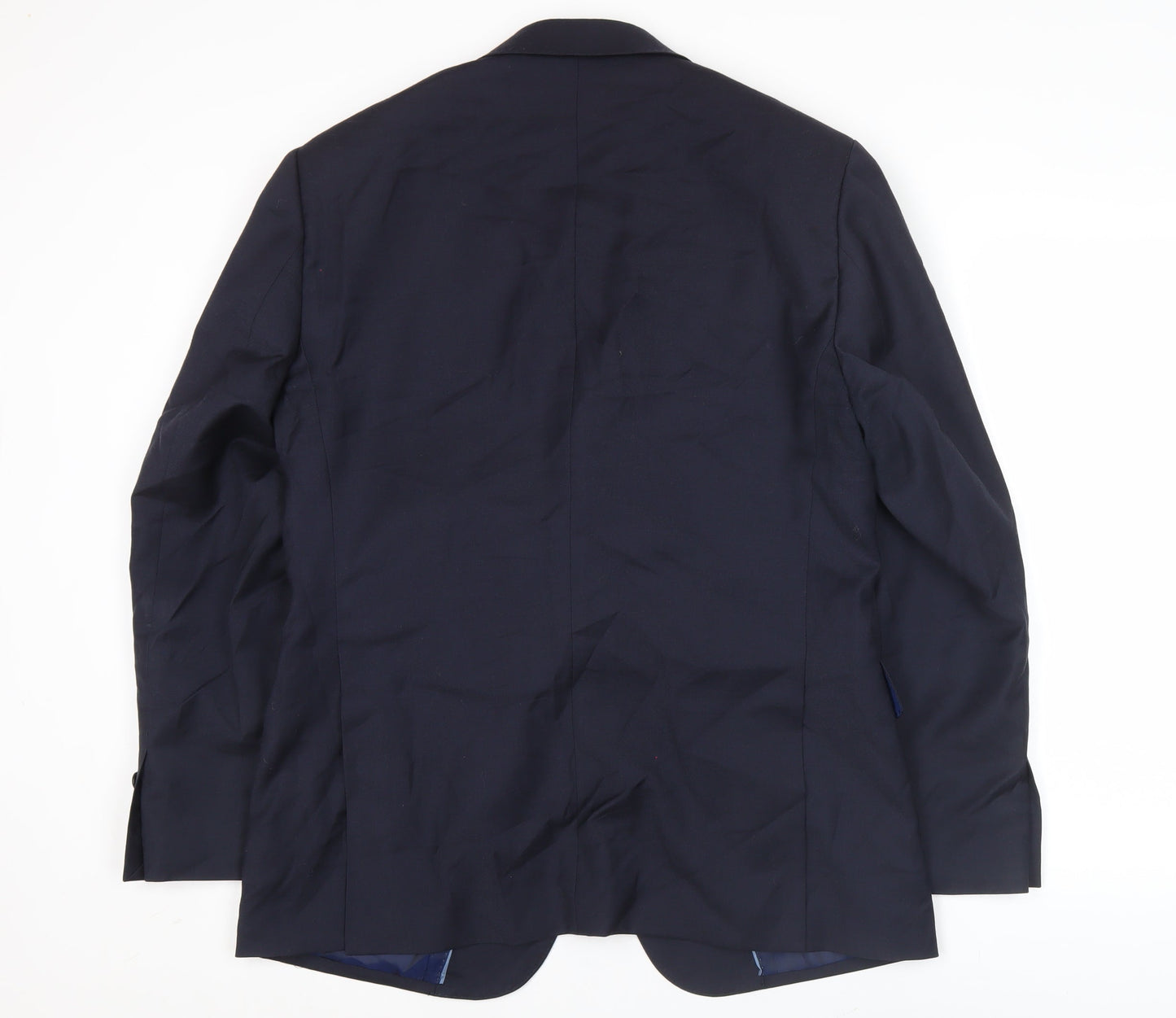 Charles Tyrwhitt Men’s Navy Blue Slim Fit Wool Blazer Jacket 40R