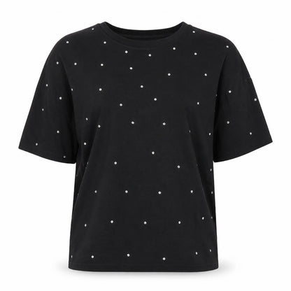 Womens UK Size M Cherry Koko Black Basic T-Shirt