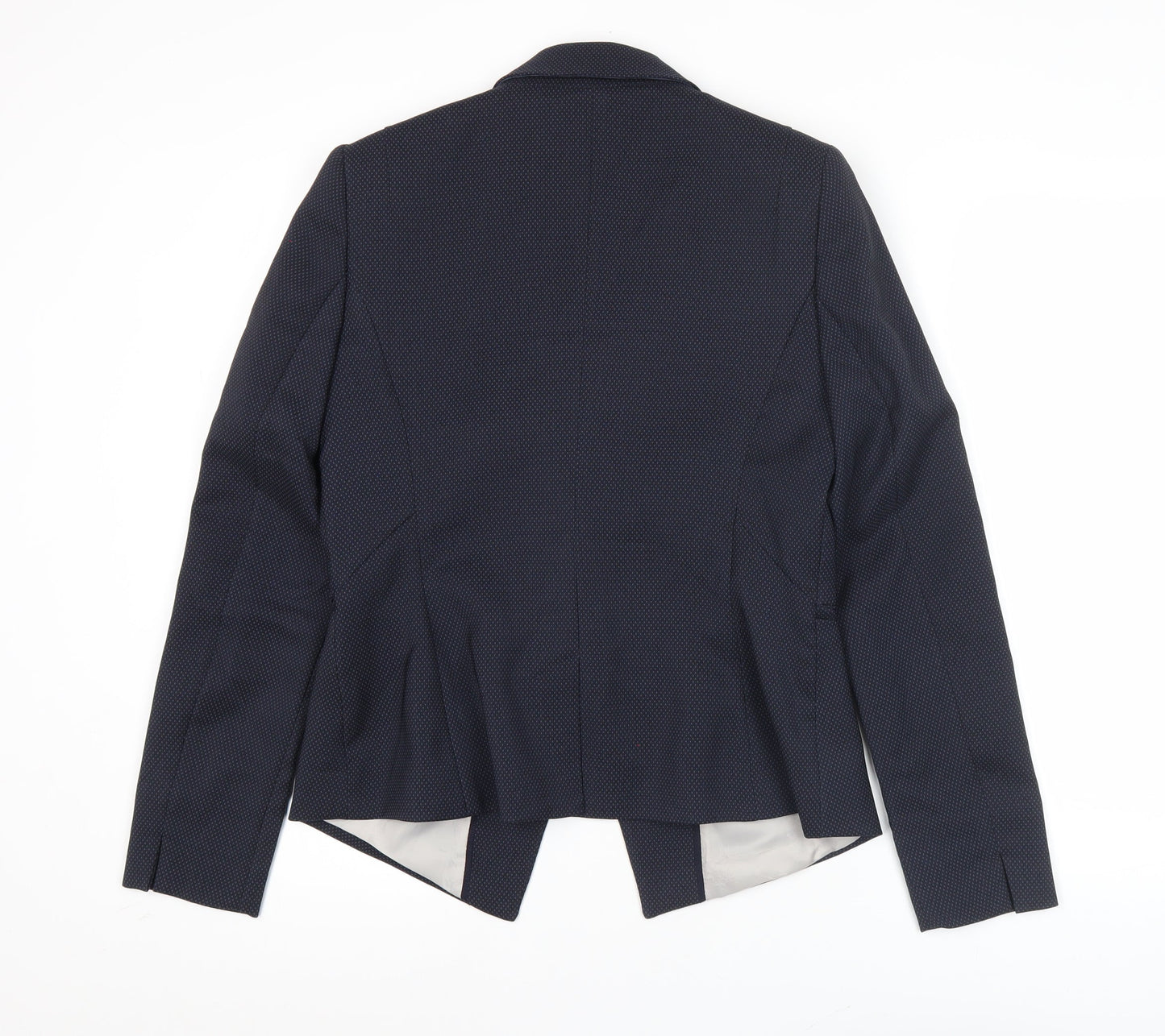 Next Women’s Blue Tailored Blazer Size 12 Slim Fit Jacket