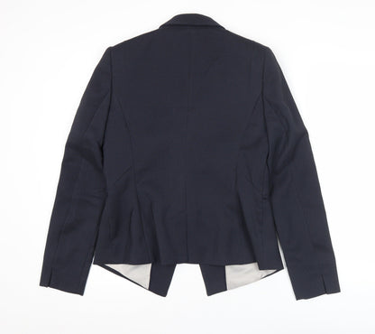 Next Women’s Blue Tailored Blazer Size 12 Slim Fit Jacket