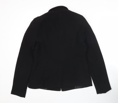Next Women’s Black Blazer UK 10 Tailored Single Breasted