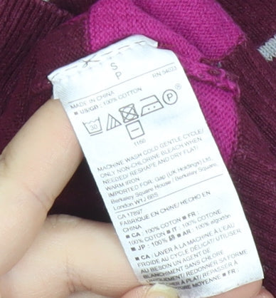 Gap Women’s Multicoloured Striped Cotton Jumper Size S