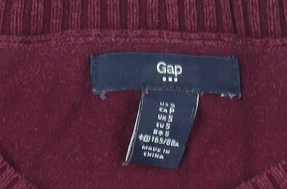 Gap Women’s Multicoloured Striped Cotton Jumper Size S