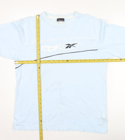 Reebok Men’s Blue Short Sleeve Sports T-Shirt Size L