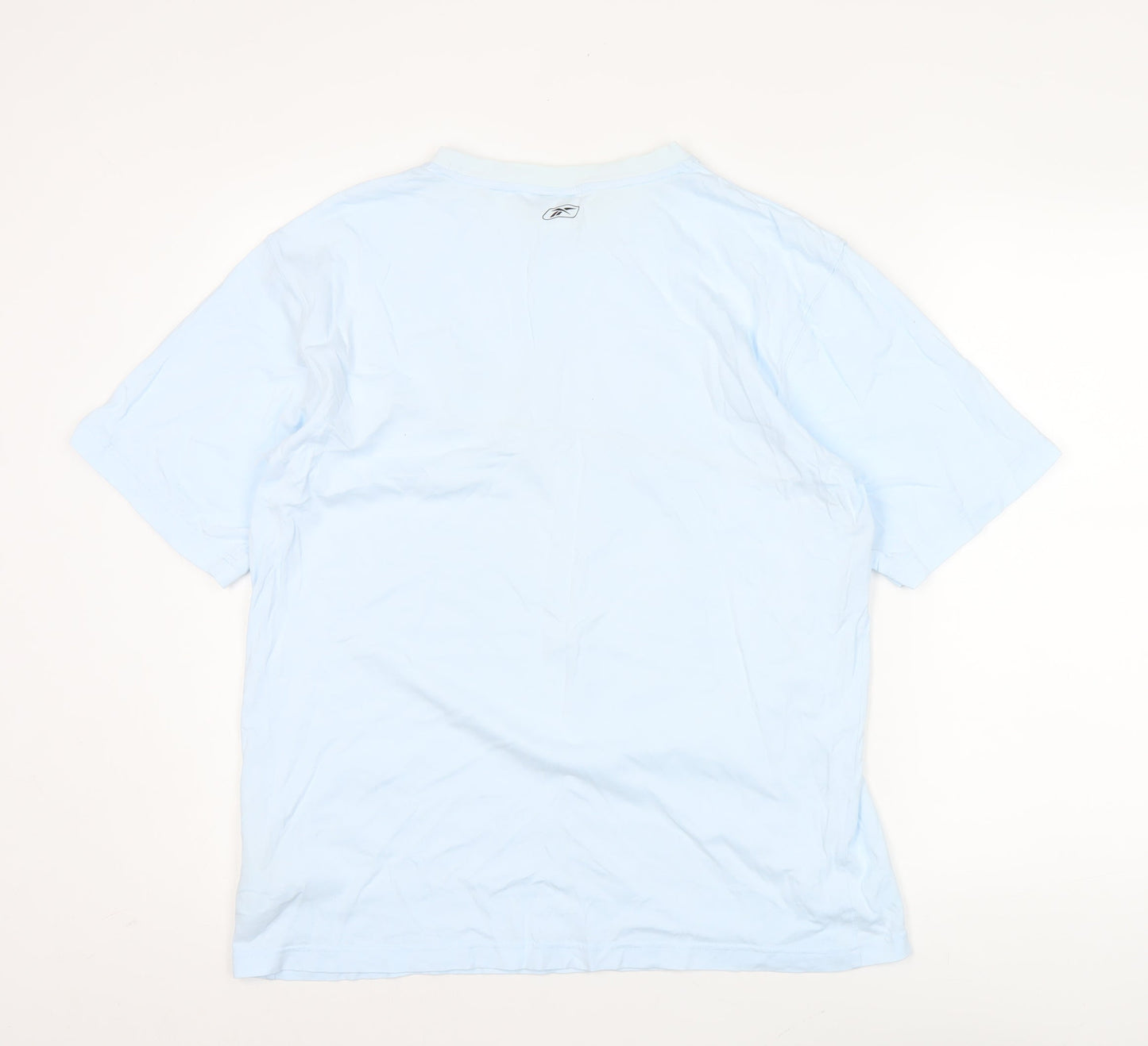 Reebok Men’s Blue Short Sleeve Sports T-Shirt Size L