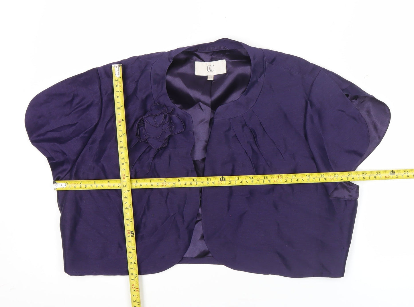 Womens UK Size 18 CC Purple Basic Jacket