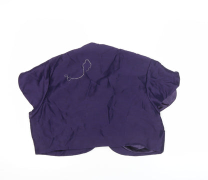 Womens UK Size 18 CC Purple Basic Jacket
