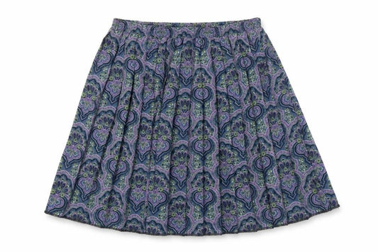 Womens UK Size 10 Leslie Fay Pleated Chiffon Skirt