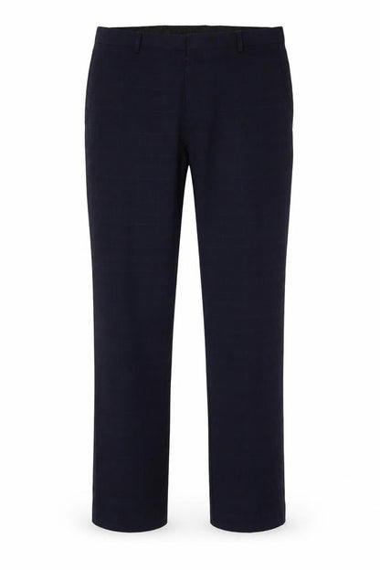 Mens UK Size 30R Burton Menswear London Regular Fit Dress Pants Blue Trousers
