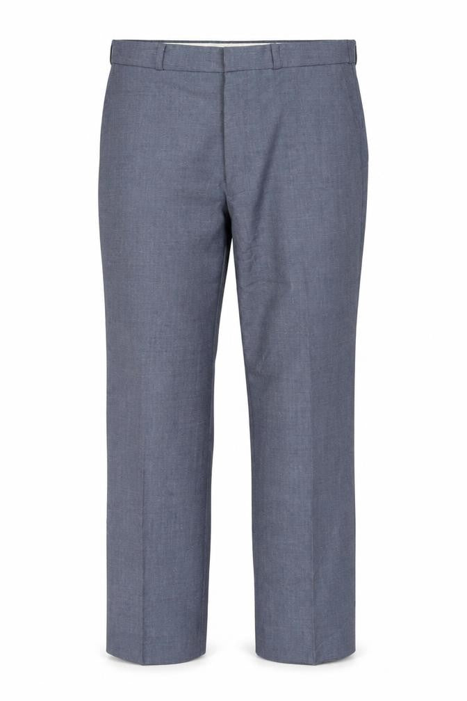 Mens UK Size 34 in St Michael Regular Fit Dress Pants Blue Trousers