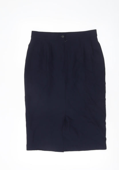 Marks and Spencer Women’s Dark Navy Pencil Skirt UK 12