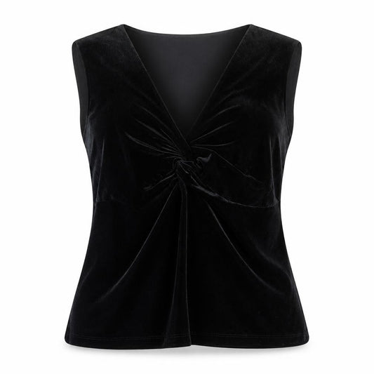 Womens UK Size 14 Marks and Spencer Black Basic Blouse