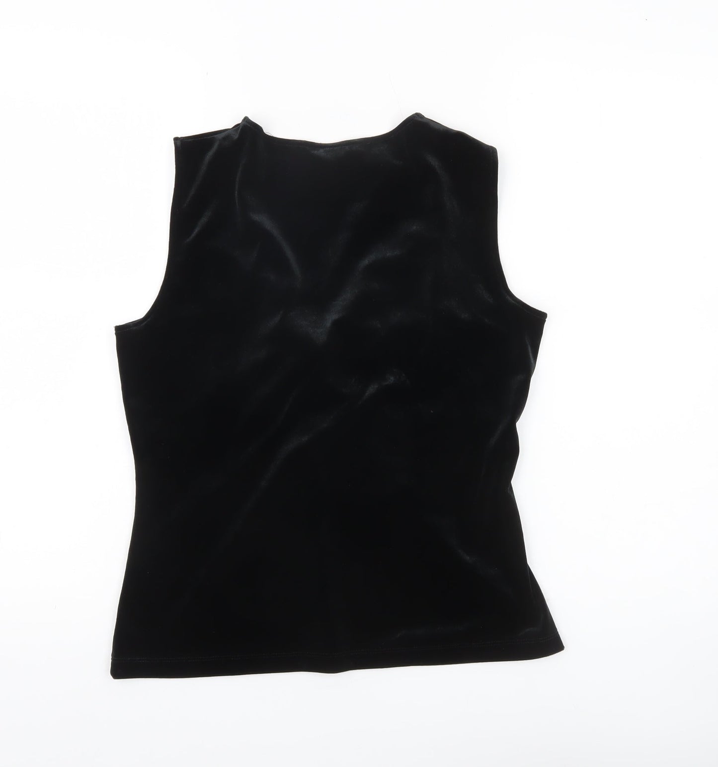 Womens UK Size 14 Marks and Spencer Black Basic Blouse