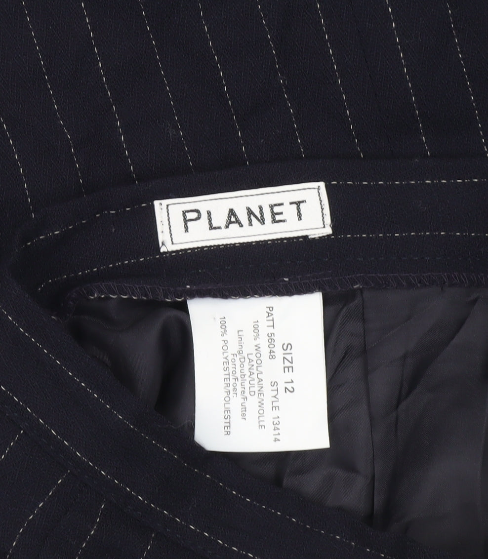 Womens UK Size 12 Planet Straight & Pencil  Skirt