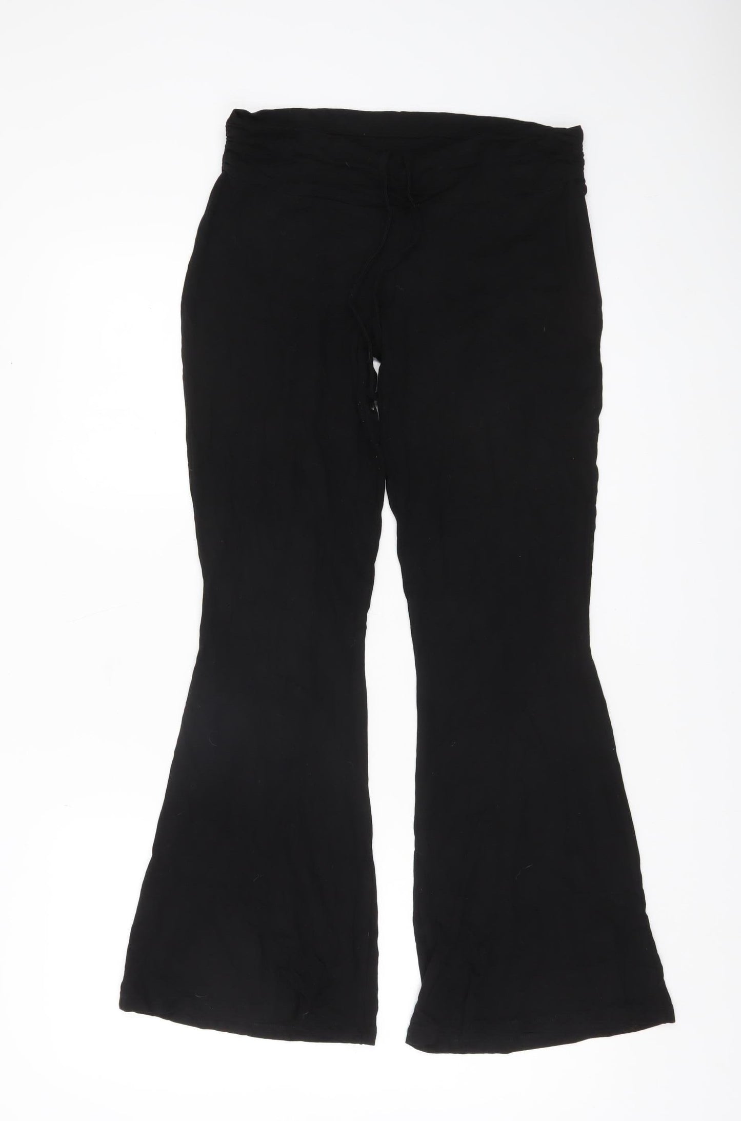Womens UK Size 10 ASOS Regular Fit CasualTravel Black Trousers