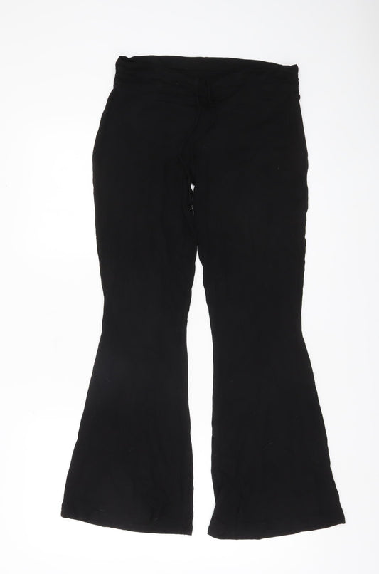Womens UK Size 10 ASOS Regular Fit CasualTravel Black Trousers