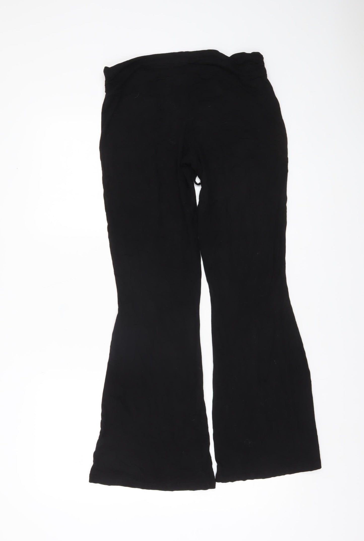 Womens UK Size 10 ASOS Regular Fit CasualTravel Black Trousers