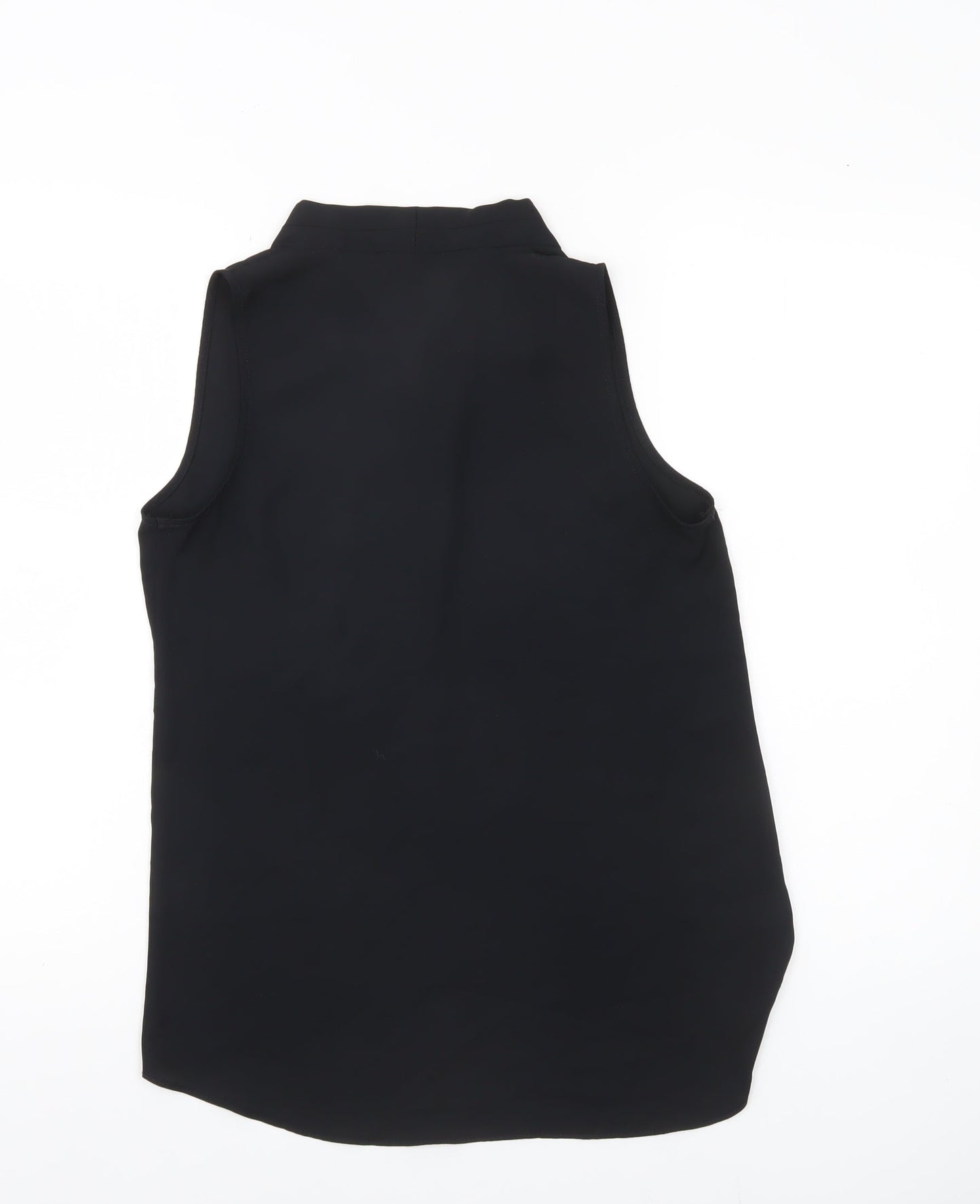 Womens UK Size 6 NEXT Black Basic Blouse