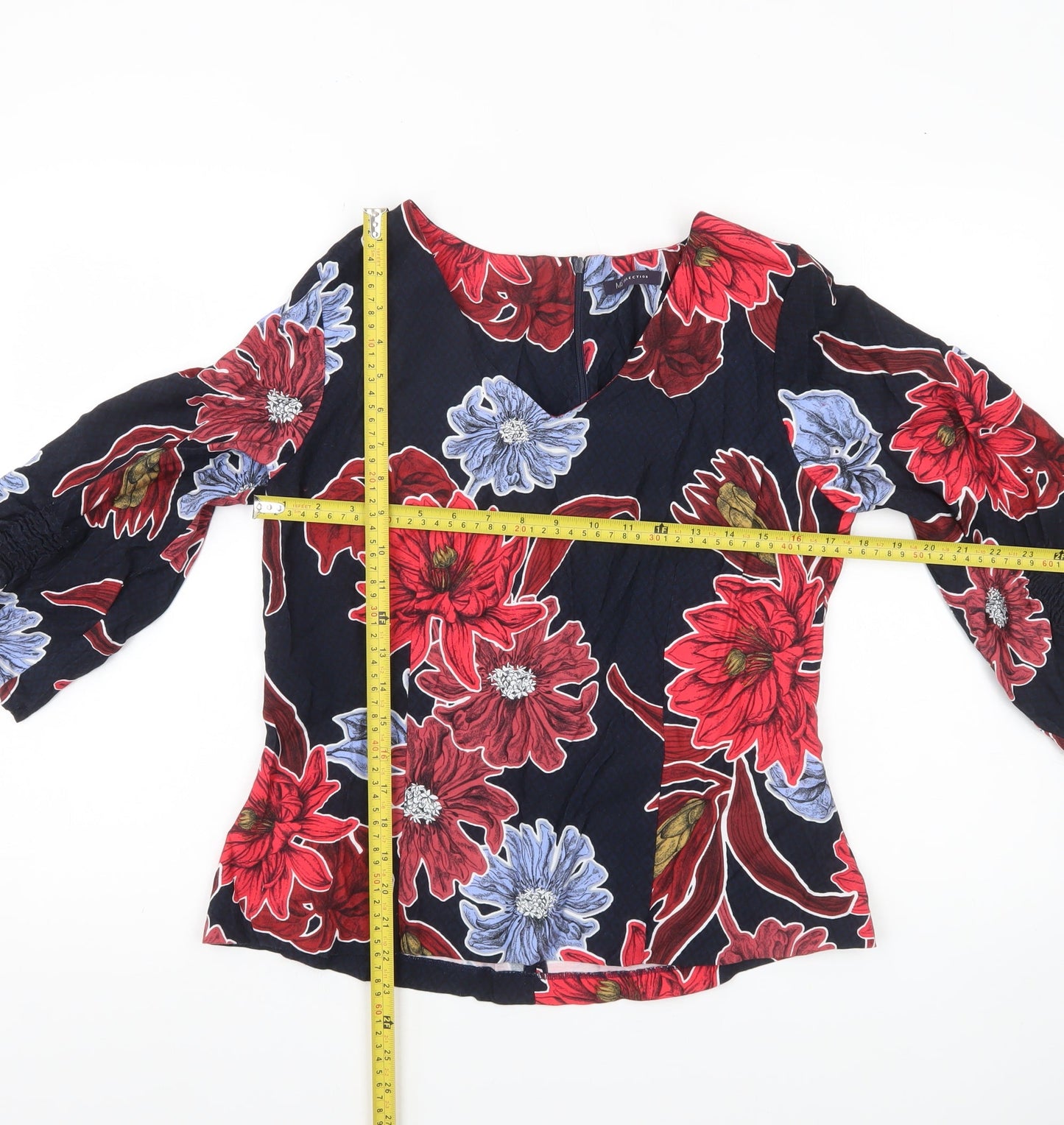 Womens UK Size 12 Marks and Spencer Multicoloured Tunic Blouse
