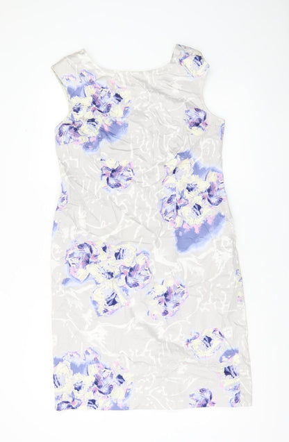 Together Women’s Multicoloured Floral Sheath Dress Size 14