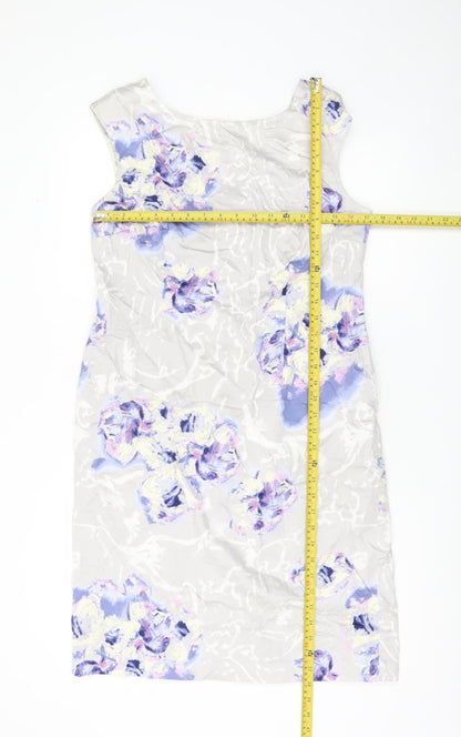 Together Women’s Multicoloured Floral Sheath Dress Size 14