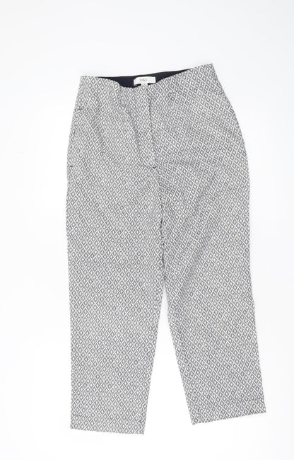 Womens UK Size 8 Marks and Spencer Slim Fit Chino Multicoloured Trousers