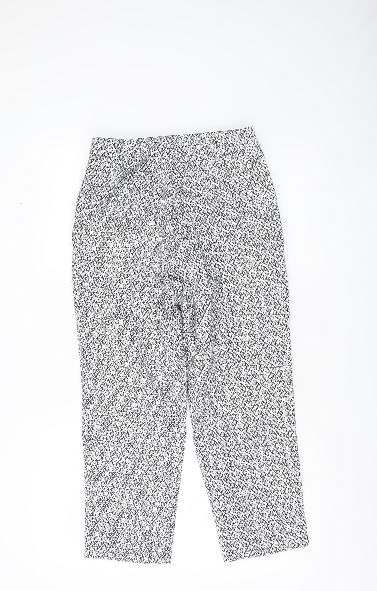 Womens UK Size 8 Marks and Spencer Slim Fit Chino Multicoloured Trousers