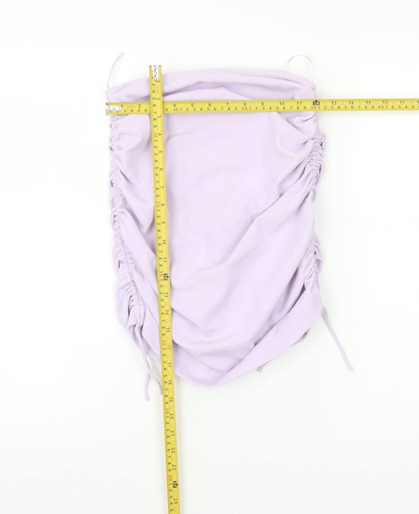 Zara Women Purple Strapless Camisole Tank Top Size S Polyester