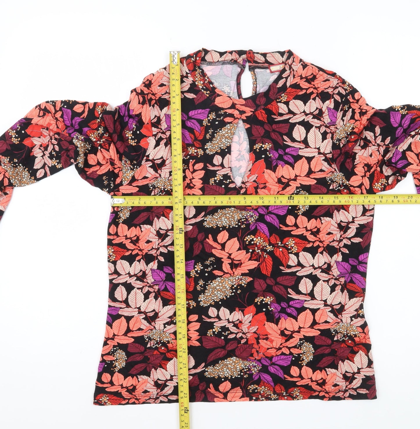 Womens UK Size 12 Joe Browns Multicoloured Tunic Blouse