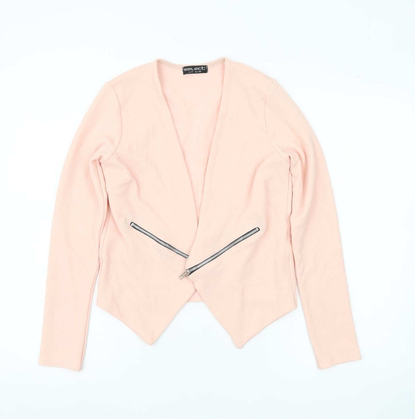 Womens UK Size 10 Select Pink Basic Jacket