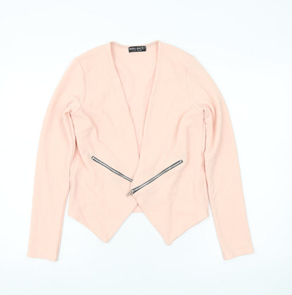 Womens UK Size 10 Select Pink Basic Jacket