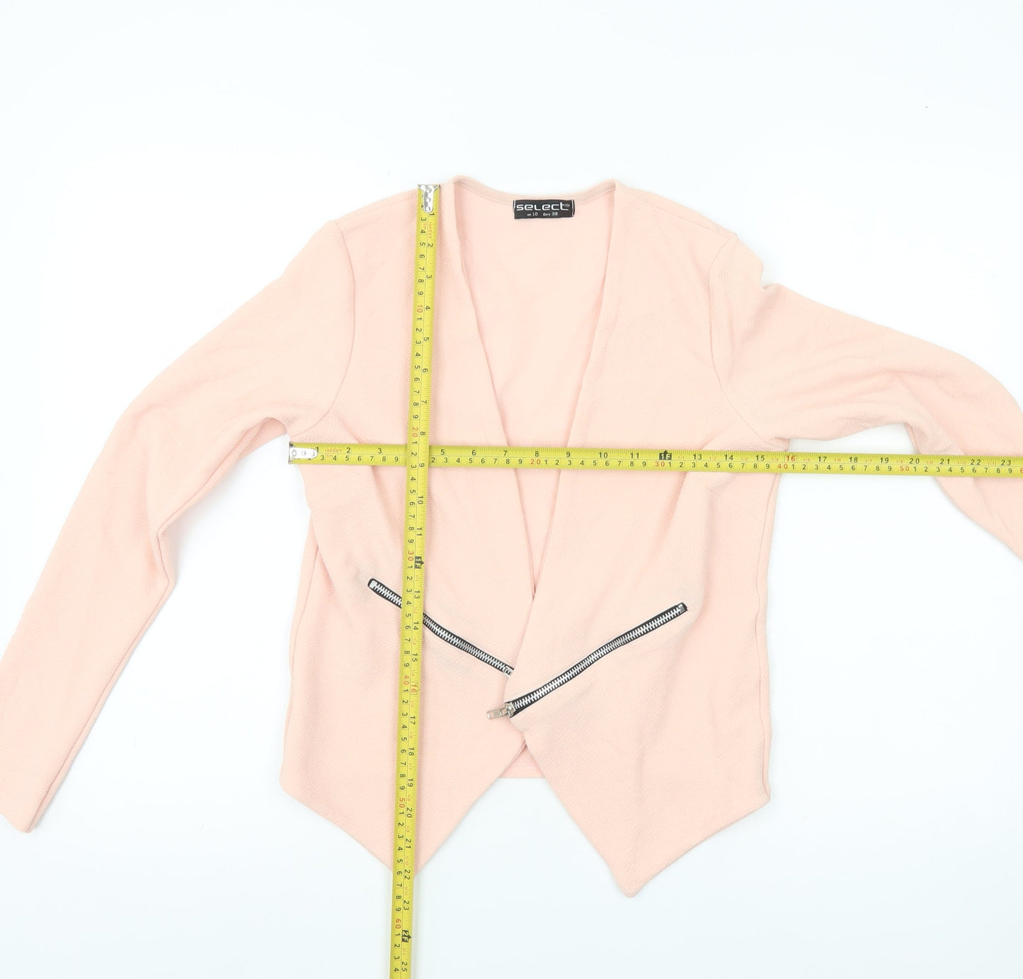 Womens UK Size 10 Select Pink Basic Jacket