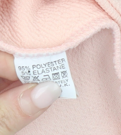 Womens UK Size 10 Select Pink Basic Jacket