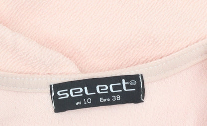 Womens UK Size 10 Select Pink Basic Jacket