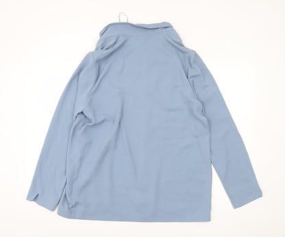 New Look Women’s Blue Size 12 Long Sleeve Blouse