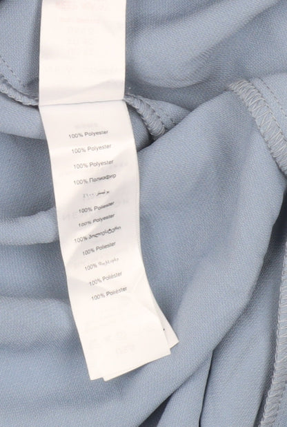 New Look Women’s Blue Size 12 Long Sleeve Blouse