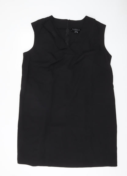 Eloquii Women’s Black Sheath Dress Size 16 V-Neck Sleeveless