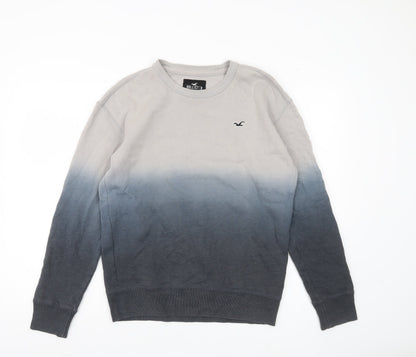 Mens UK Size S Hollister Multicoloured Pullover Sweatshirt