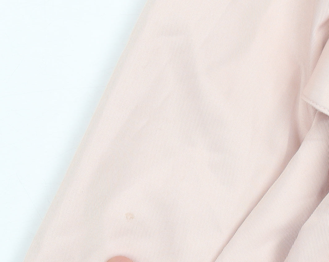 Tahari Girls Pink Trench Coat 2 Years Double Breasted Belted