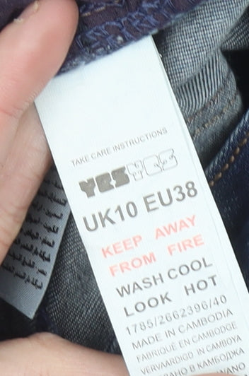 New Look Womens Blue Skinny Jeans Size 10 Slim Fit Denim