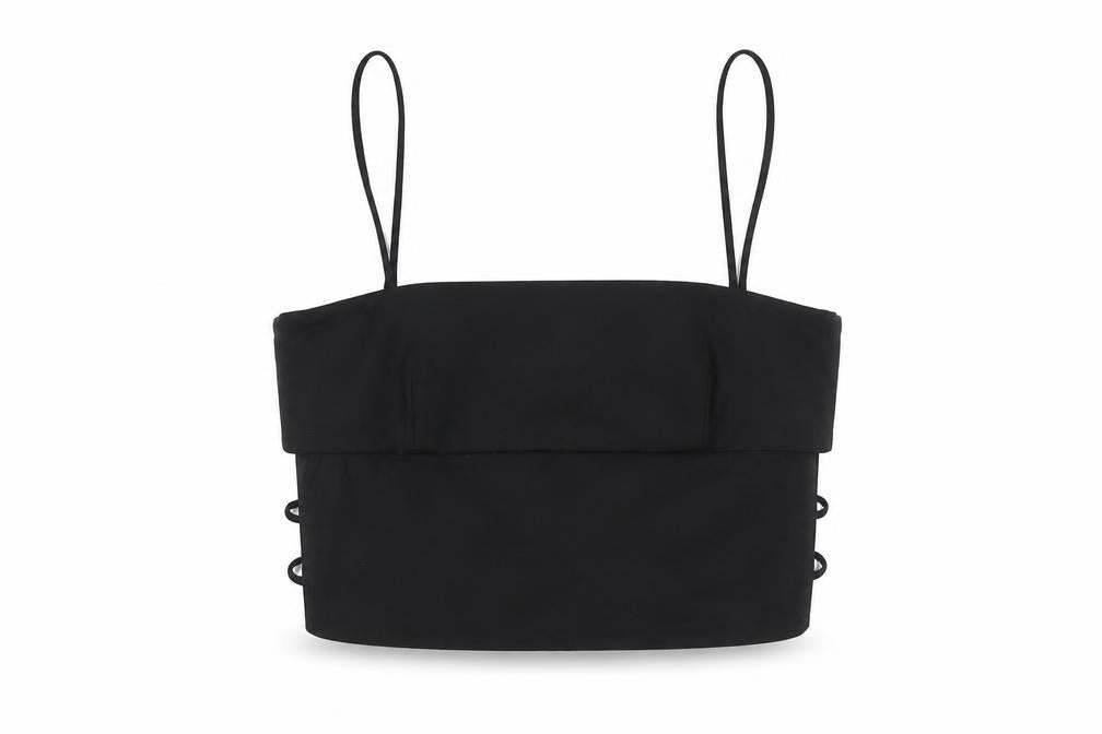 Womens UK Size 12 Zara Black Camisole Tank