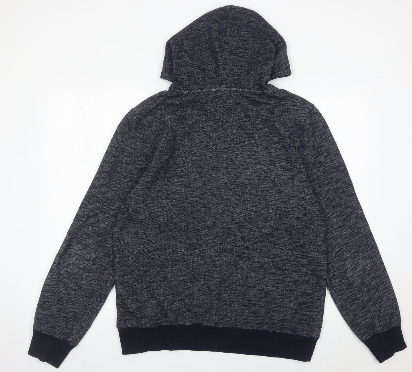 Mens UK Size L JACK & JONES Blue Pullover Hoodie