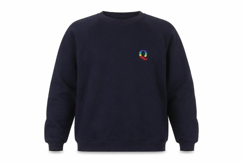 Sygnature Men’s Blue Pullover Sweatshirt M Embroidered Logo